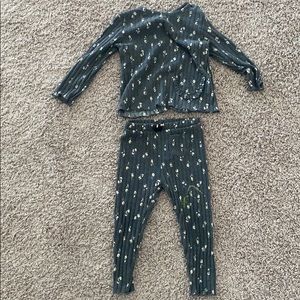 Zara girls 2 piece set 18/24 months